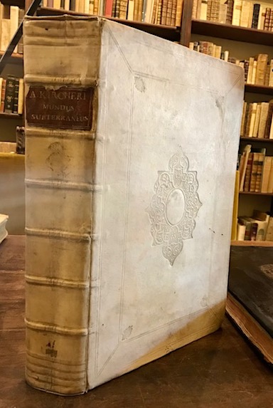 Athanasius Kircher Athanasii Kircheri e Soc. Jesu Mundus Subterraneus in XII Libros digestus... Editio tertia. Tomus I (e Tomus II)  1678 Amstelodami apud Joannem Janssonium à  Waesberge & filios